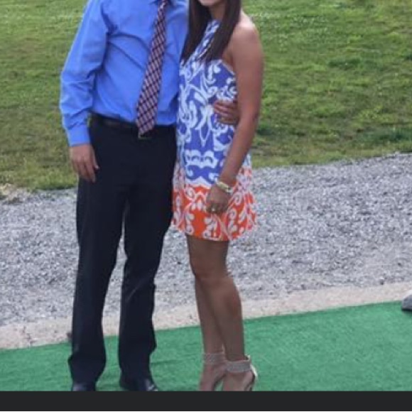 Sleeveless High-Neck Dress - Picture 3 of 3